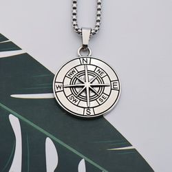 New Trendy Compass Pendant Charm Pendant women's men jewelry accessories