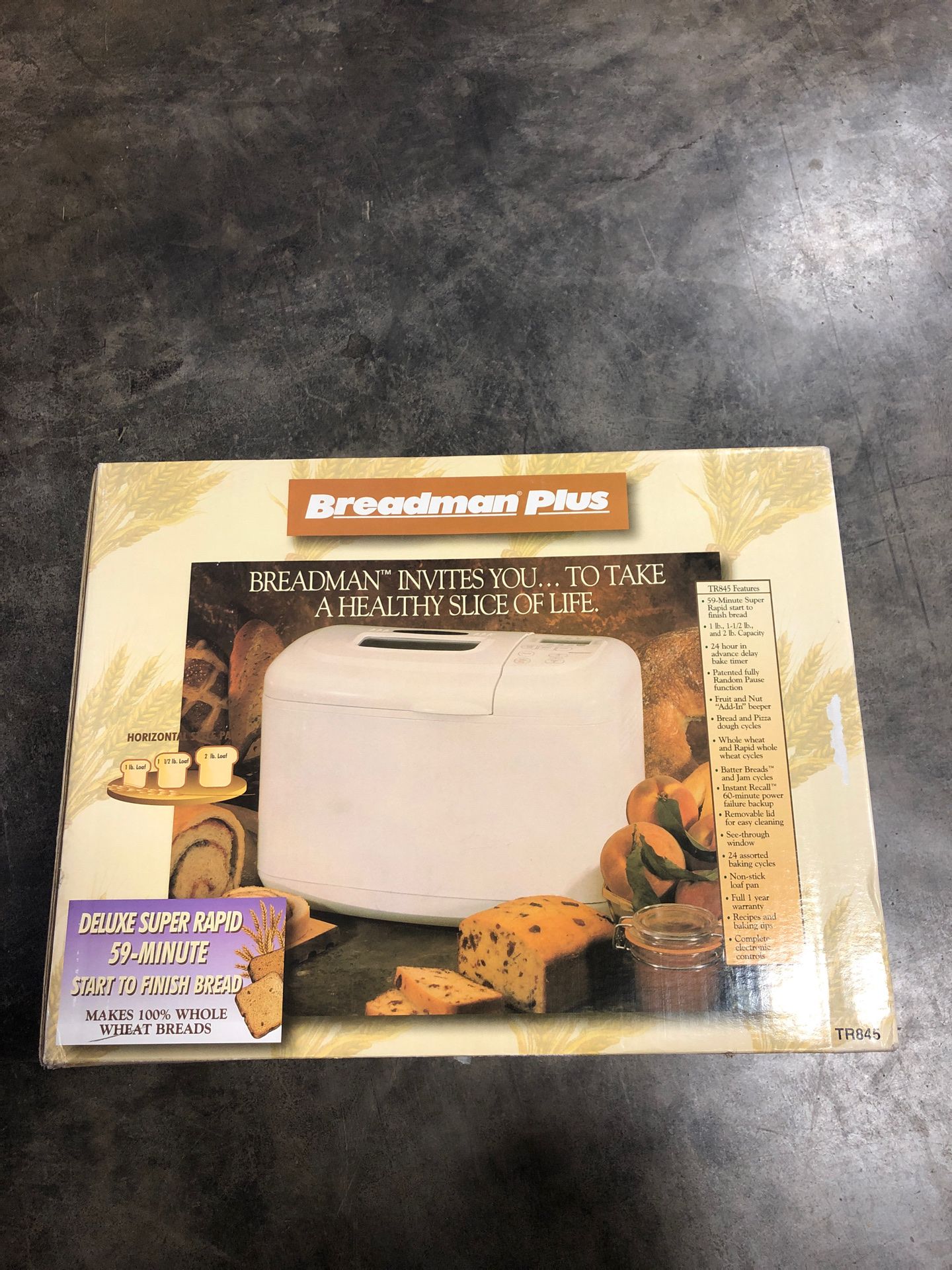 Breadman Plus Bread Maker