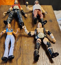 1999 wrestlers lot of 4
