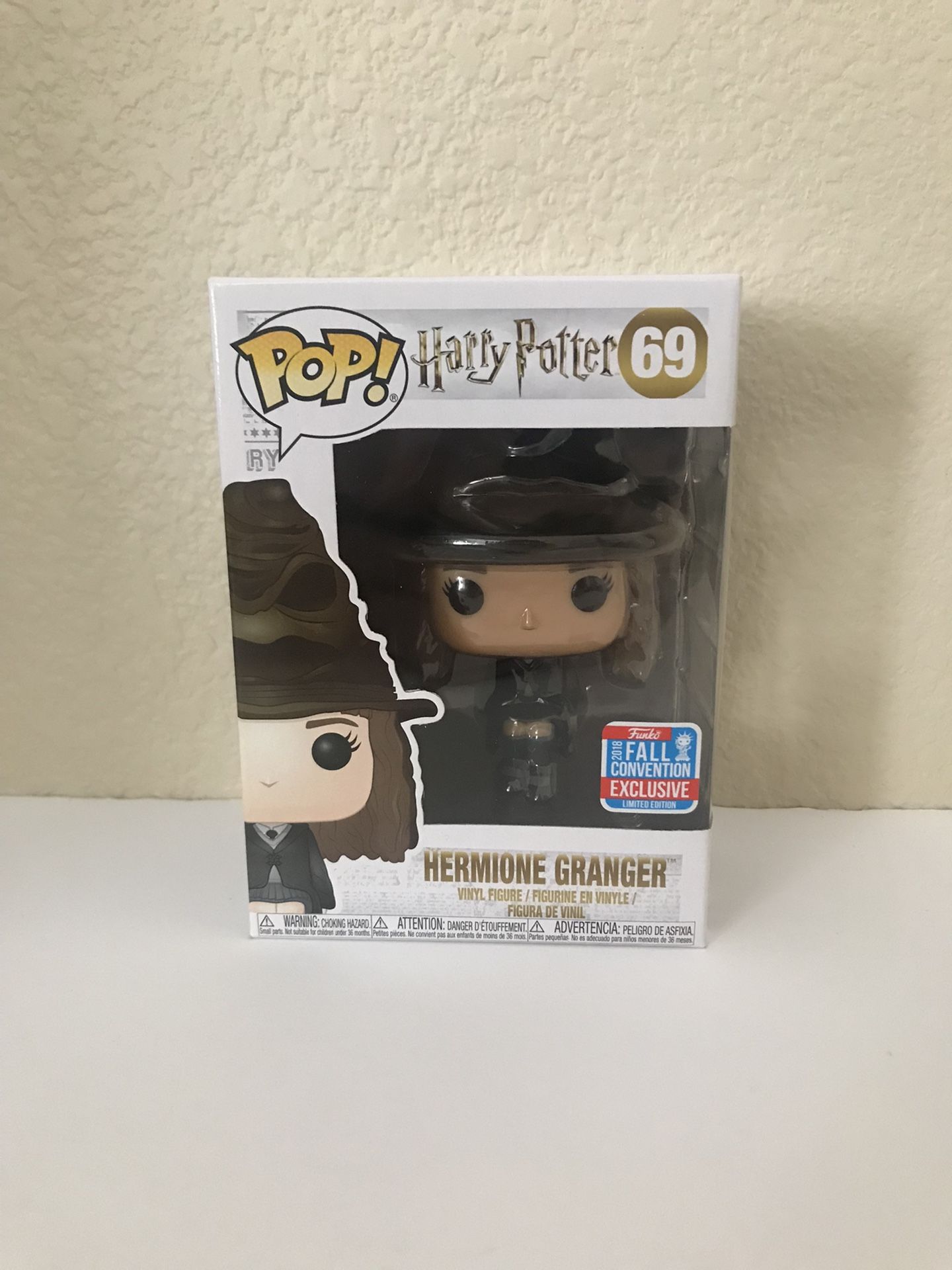 Harry Potter Funko Pop Hermione Granger Sorting Hat