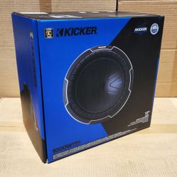 Kicker CWQ12 CompQ 12" Dual Voice Coil Subwoofer 2-Ohm Bass Speaker 2000 Watts 51CWQ122 🚨 Payment Options Available 🚨 No Credit Needed 🚨