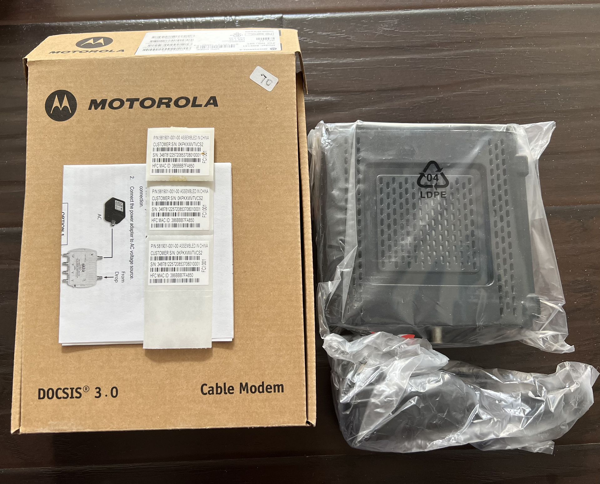 Motorola Cable Modem Docsis 3.0