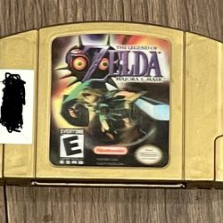 Zelda Majora’s Mask Nintendo 64 Game