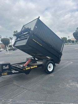 DUMP TRAILERS,,  8’ X 5’ , TITLE IN HAND