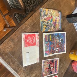 Vintage comic promotions