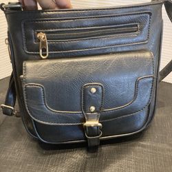 Medium Messenger Bag Zipper Crossbody Shoulder Bag