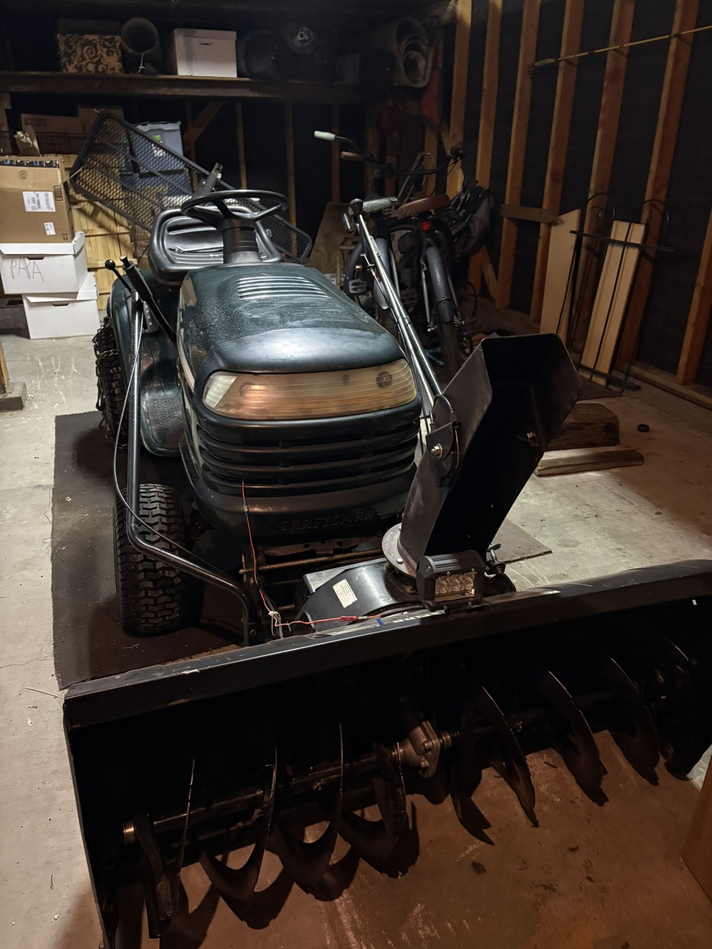 Ride on snowblower - Open To Offers!