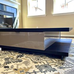 Scandinavian Designs Svante Coffee Table with Storage Drawers  — Excellent Condition
