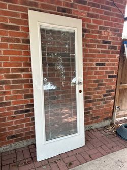 Door with Handle