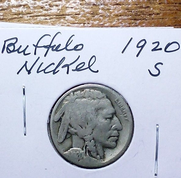 1920 S Buffalo Nickel