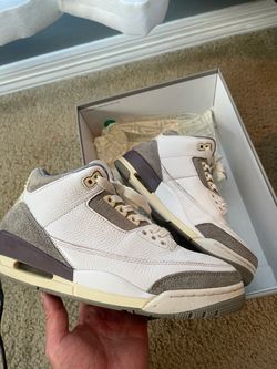Air Jordan 3 “ a ma maniere “ - used - size 7.5 men 9 women