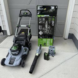 EGO Lawn Mower + Blower Set