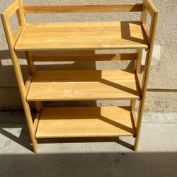 Wood Foldable Shelves 