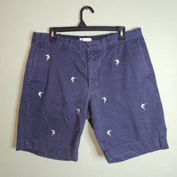 Mens J Crew Shorts Swordfish Size 34