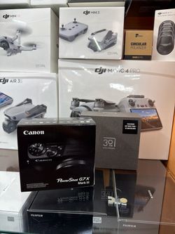 Canon PowerShot G7X mark III Black