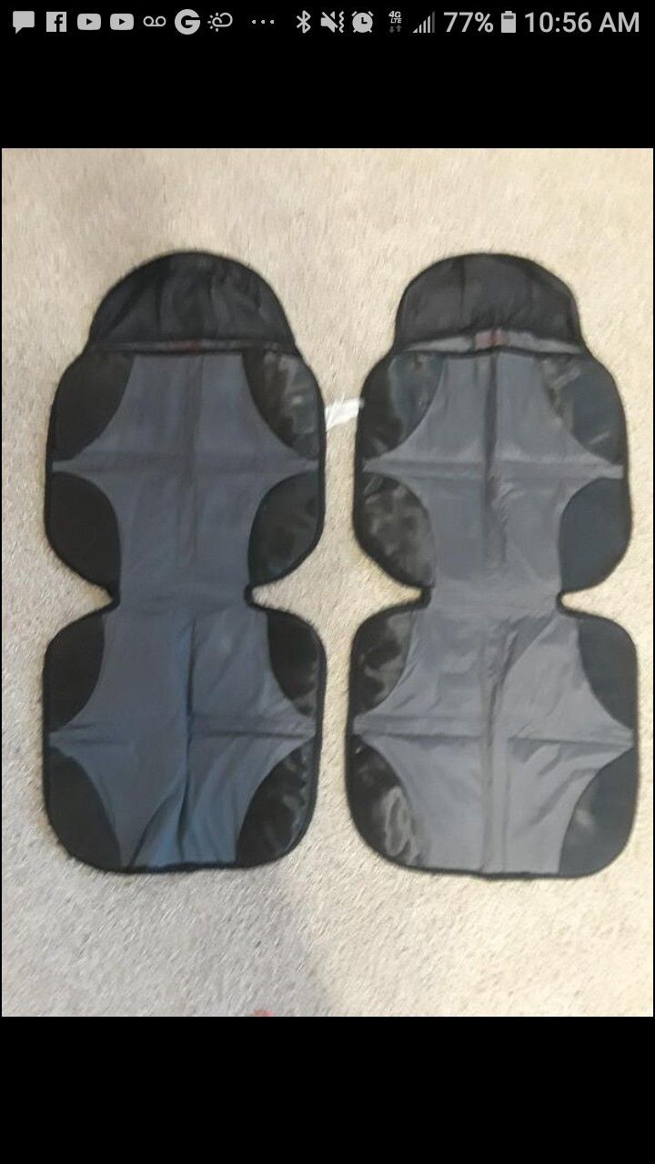 (2) Car Seat Potactor Mats