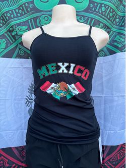 México-Spaghetti Strap Shirt