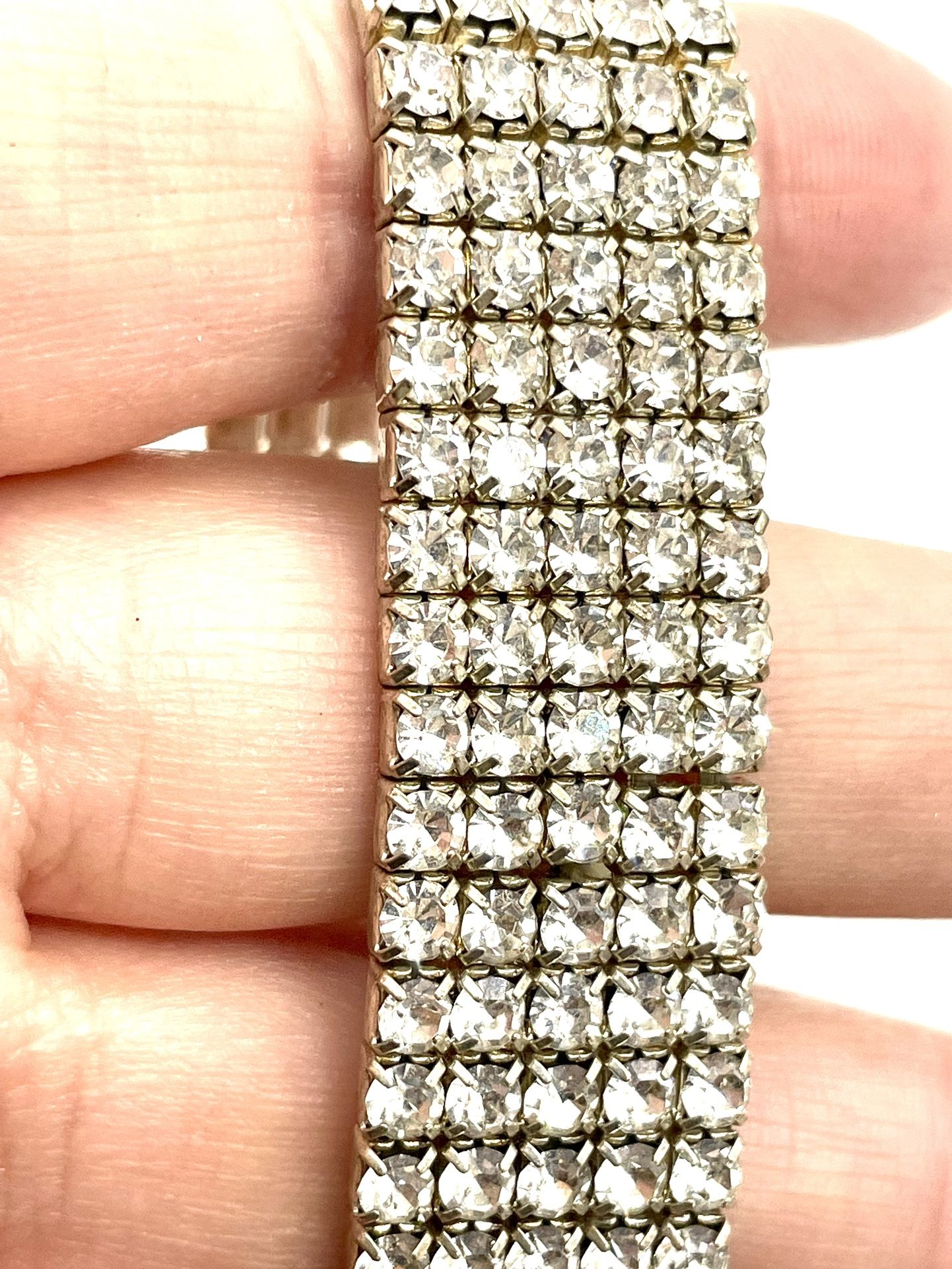 Fashion Rhinestone Stretch Bracelet