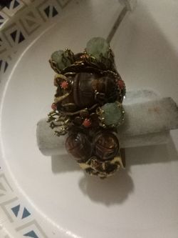 beautiful one of a kind budda bracelet retails on line $650 to $850$