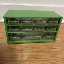 Vintage Metal Storage Organizer 