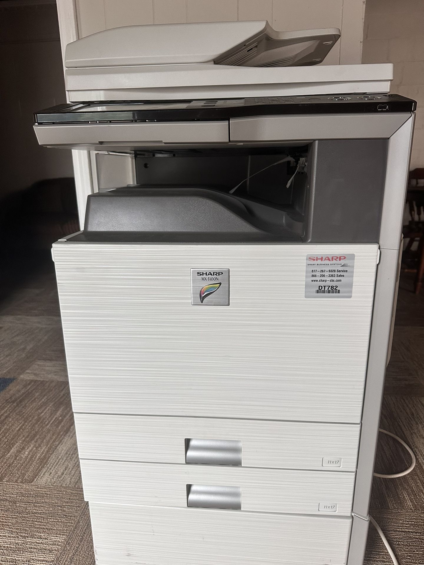 SHARP MODEL MX 3100N Color Laser Multifunctional Printer