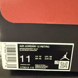 Size 11 - Air Jordan 12 Retro 2025 Melo