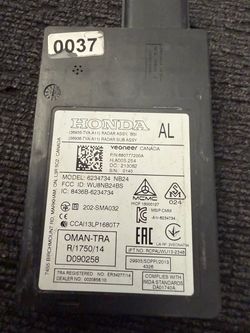 Honda BSI Radar Assembly 36935-TVA-A11