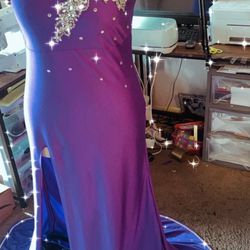 Purple Handmade Dress