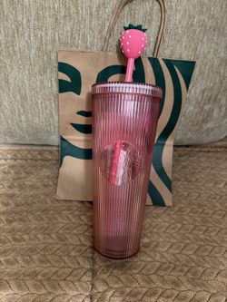 Pink Starbucks cup