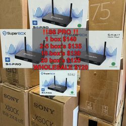 SUPERBOX SUPER BOX S6PRO S6MAX S6UKTRA 1 YEAR WARRANTY WHOLESALE 