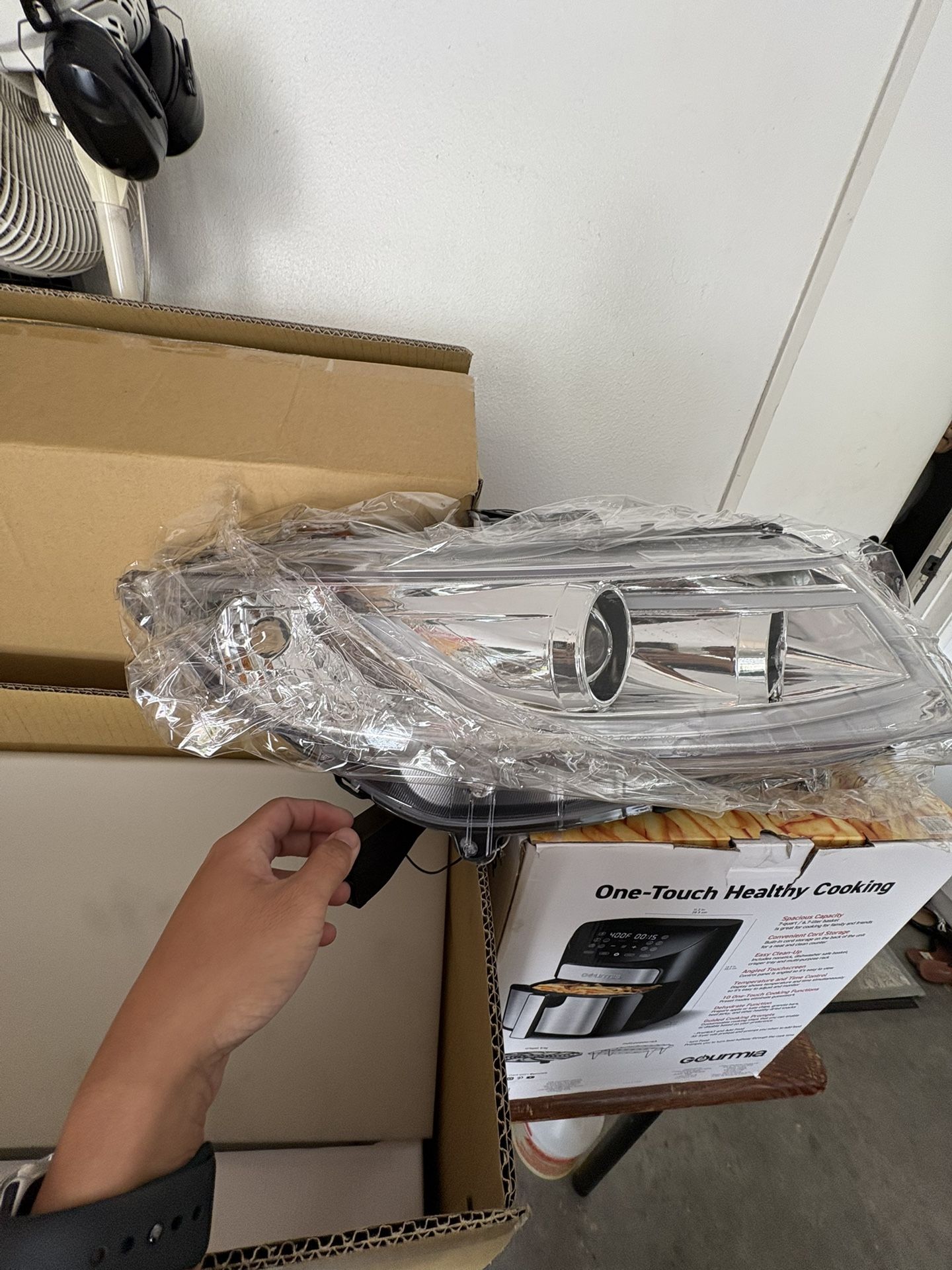 9th Gen Civic Spec D Headlights Chrome