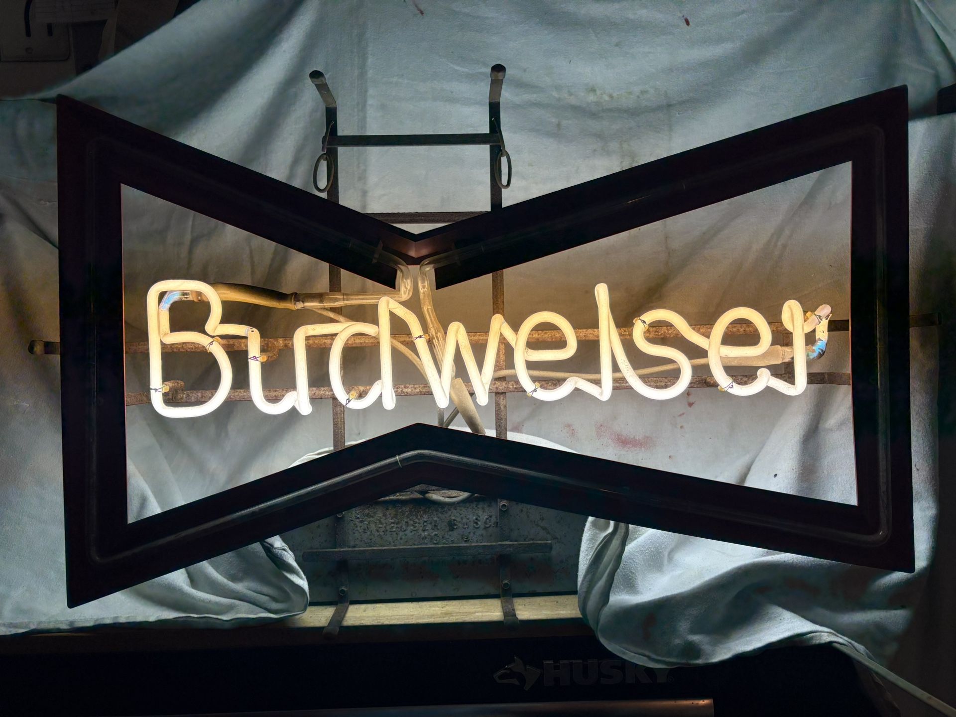 Vintage Budweiser Neon Sign