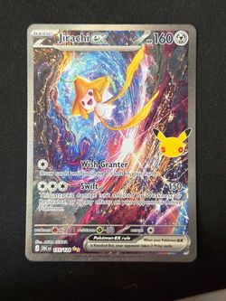 Pokemon Card 30th Celebration Jirachi ex SIR