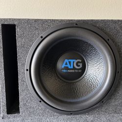 15” ATG  Audio Subwoofer 