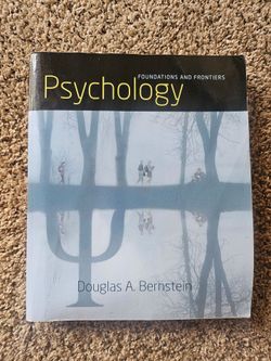 Psychology foundation and frontier