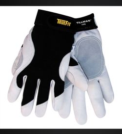 Leather gloves size "large"