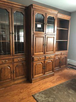 3 CHINA CABINET $400.00