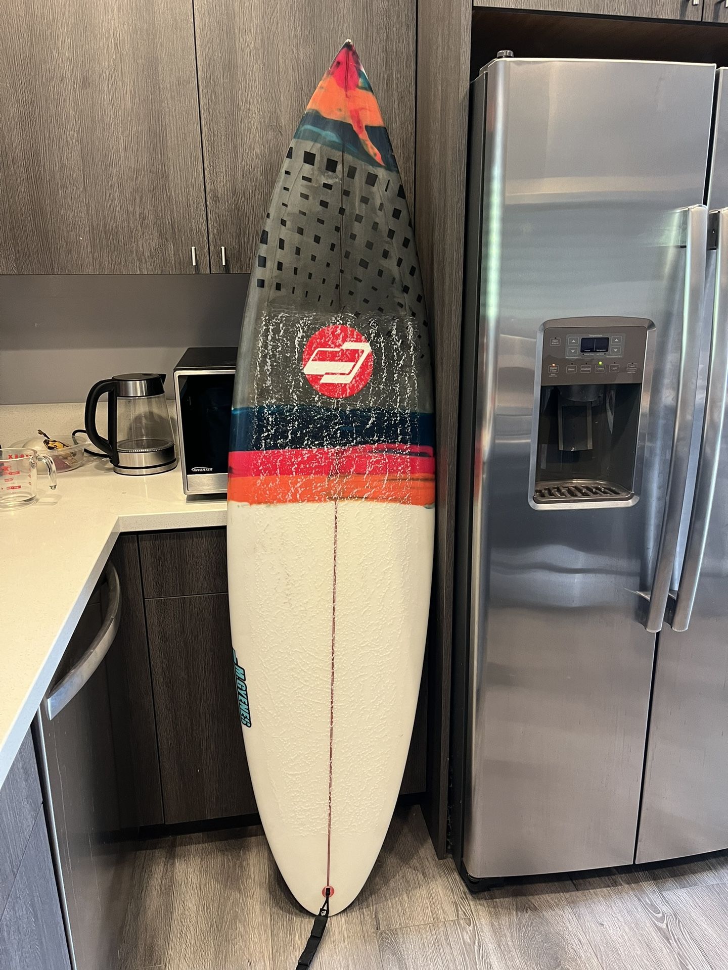 6’2” Step up/Mini Gun Surfboard
