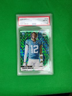 2025 Travis Hunter Green Mosaic PSA 8