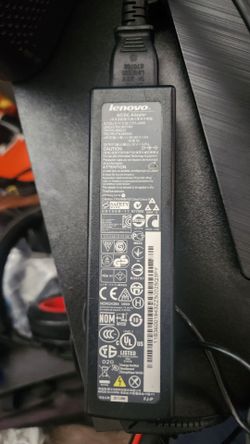 Lenovo AC/DC Adapter Laptop Charger + Laptop for Parts