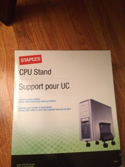 Staples CPU Stand