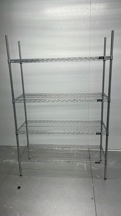 Metro rack - 48 x 18 x 73 w/4 shelves