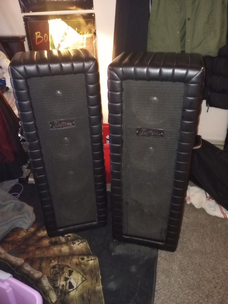 kustom pa speakers