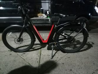 E bike new screen double battery used as is runs