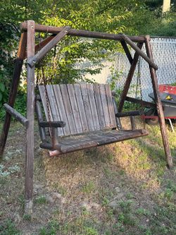 Wood swing