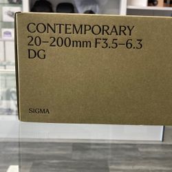 Sigma 20-200mm F3.5-6.3 For Sony E