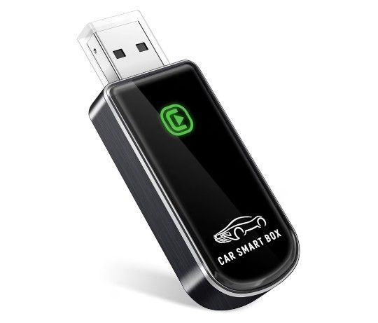 Brand New Wireless CarPlay Adapter for Apple iPhone iOS 10+ & Cars from 2015+, Mini Edition, Converts Factory Wired to Wireless CarPlay Dongle Plug & 