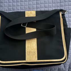  Coach  Laptop Shoulder Bag 