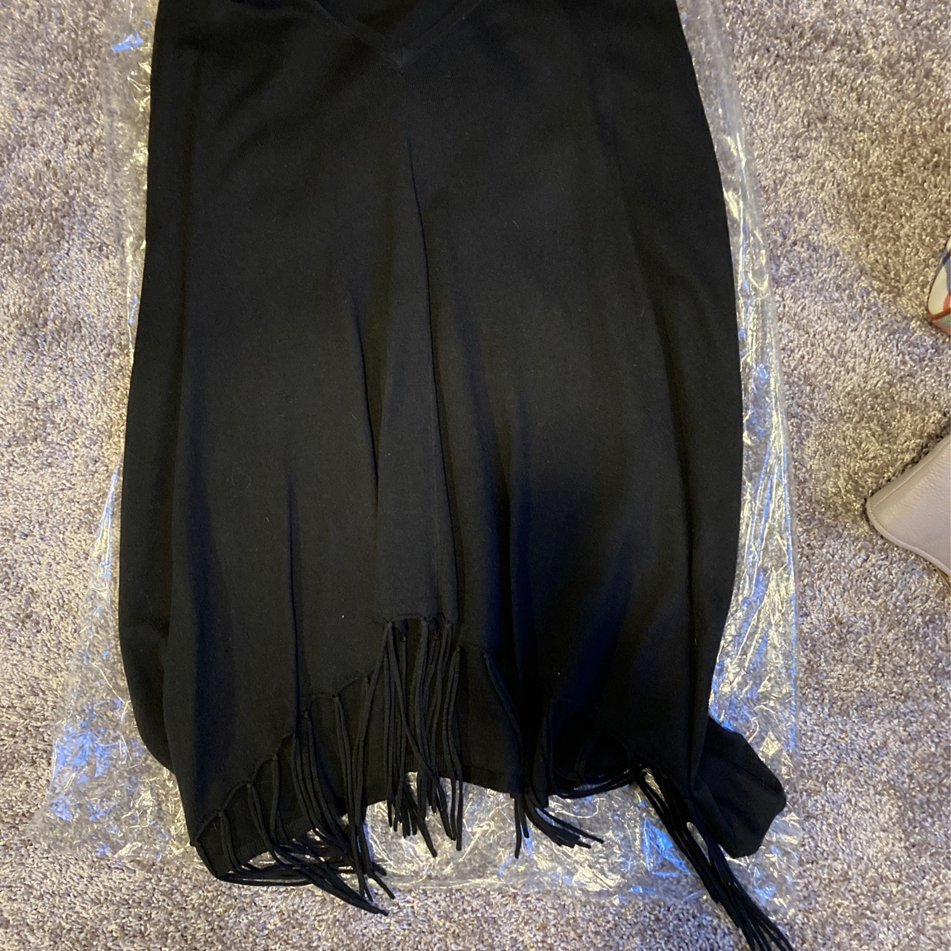 MICHAEL KORS sweater No Sleeves With Fringe