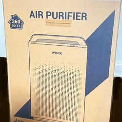 Brand New Sealed in  Box - Winix AM80 4-Stage True HEPA Air Purifier with Washable AOC Carbon Filter & PlasmaWave Technology
